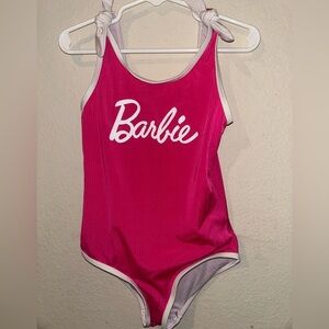 Barbie Hot Pink Swimsuit with White Logo